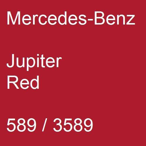 Mercedes-Benz, Jupiter Red, 589 / 3589.